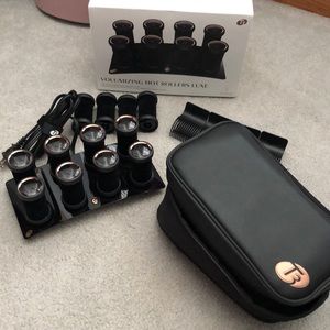 T3 Volumizing Hot Roller Set of 12 With Clips Case